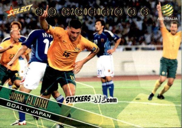 Sticker John Aloisi - Hyundai A-League 2007 n. SR30 - Select