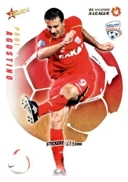 Cromo Paul Agostino - Hyundai A-League 2008-2009 n. 5 - Select