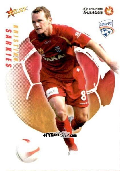 Cromo Kristian Sarkies - Hyundai A-League 2008-2009 n. 6 - Select