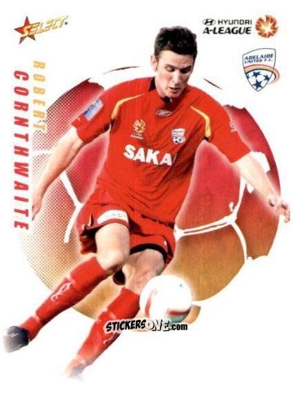 Cromo Robert Cornthwaite - Hyundai A-League 2008-2009 n. 9 - Select