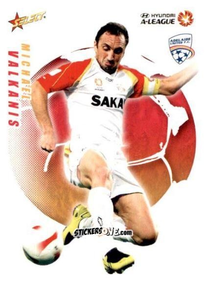 Cromo Michael Valkanis - Hyundai A-League 2008-2009 n. 16 - Select