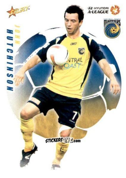 Cromo John Hutchinson - Hyundai A-League 2008-2009 n. 23 - Select