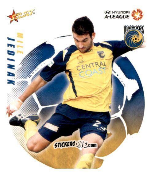Sticker Mile Jedinak - Hyundai A-League 2008-2009 n. 24 - Select