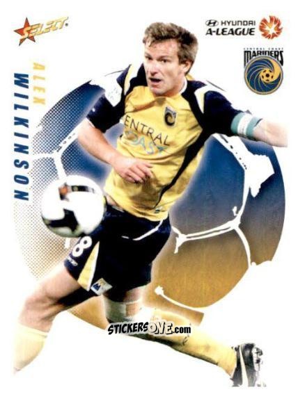 Cromo Alex Wilkinson - Hyundai A-League 2008-2009 n. 26 - Select