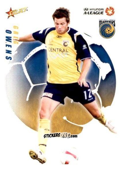 Cromo Greg Owens - Hyundai A-League 2008-2009 n. 28 - Select