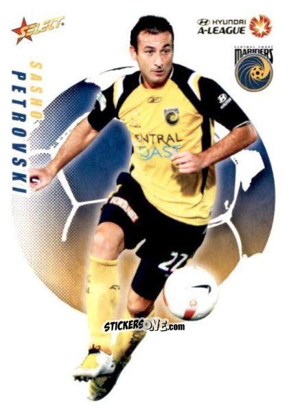 Cromo Sasho Petrovski - Hyundai A-League 2008-2009 n. 29 - Select