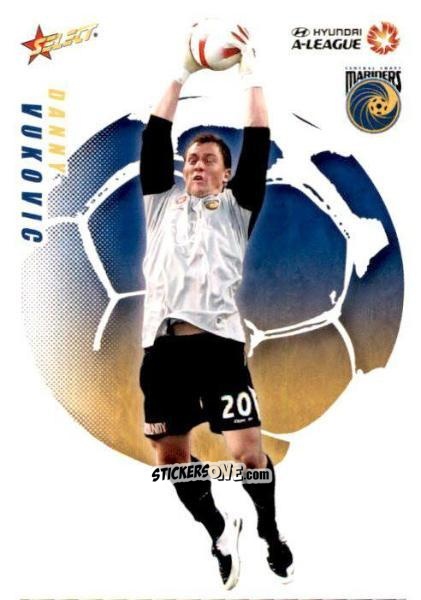 Sticker Danny Vukovic - Hyundai A-League 2008-2009 n. 31 - Select