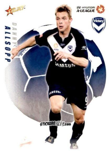 Cromo Danny Allsopp - Hyundai A-League 2008-2009 n. 33 - Select