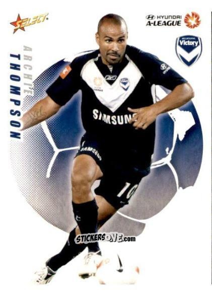 Figurina Archie Thompson - Hyundai A-League 2008-2009 n. 41 - Select