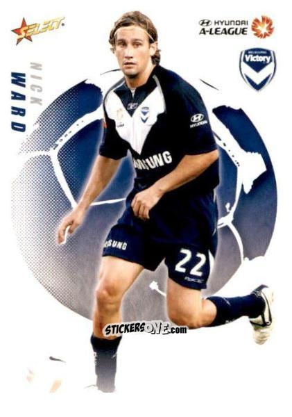 Cromo Nick Ward - Hyundai A-League 2008-2009 n. 43 - Select