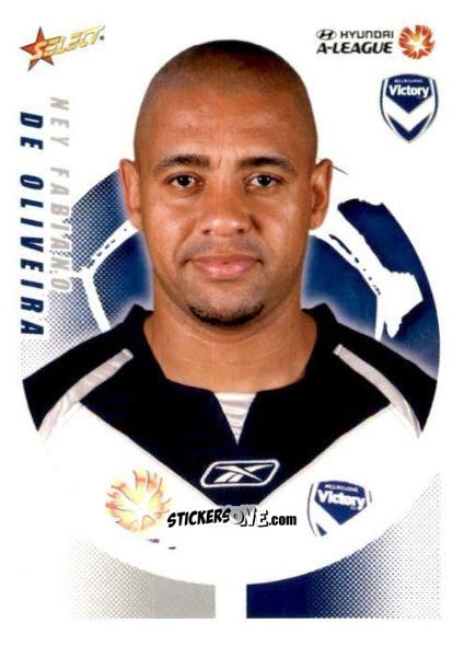 Cromo Ney Fabiano De Oliveira - Hyundai A-League 2008-2009 n. 45 - Select
