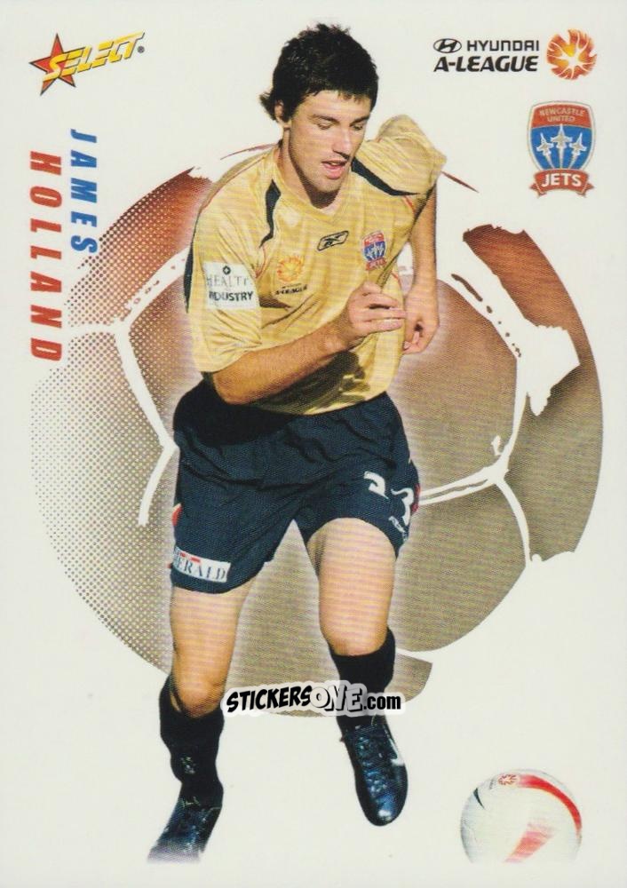 Cromo James Holland - Hyundai A-League 2008-2009 n. 53 - Select