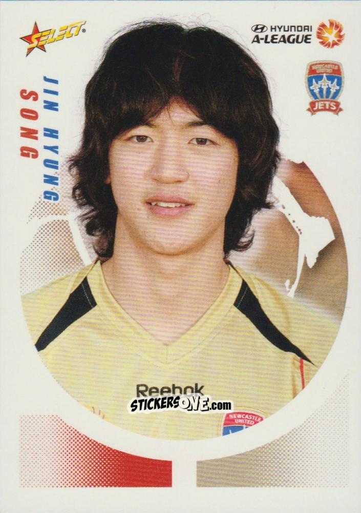 Cromo Jin Hyung Song - Hyundai A-League 2008-2009 n. 55 - Select
