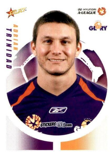 Cromo Adrian Trinidad - Hyundai A-League 2008-2009 n. 62 - Select