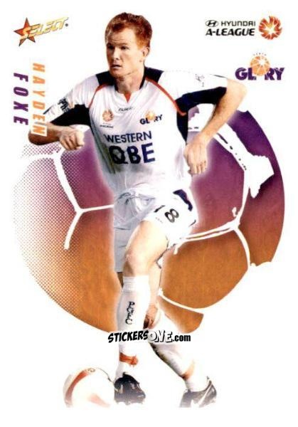 Cromo Hayden Foxe - Hyundai A-League 2008-2009 n. 63 - Select