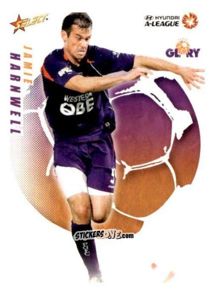 Cromo Jamie Harnwell - Hyundai A-League 2008-2009 n. 64 - Select