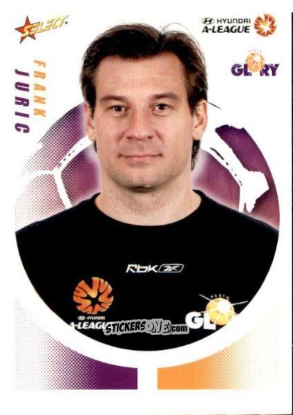 Cromo Frank Juric - Hyundai A-League 2008-2009 n. 65 - Select