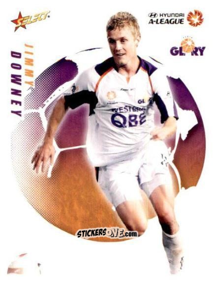 Cromo Jimmy Downey - Hyundai A-League 2008-2009 n. 68 - Select