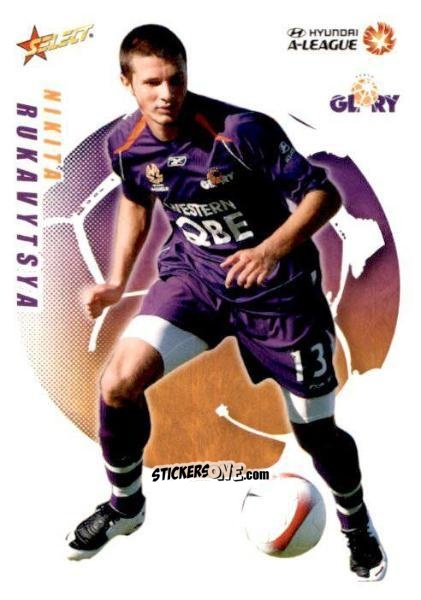 Sticker Nikita Rukavytsya - Hyundai A-League 2008-2009 n. 69 - Select