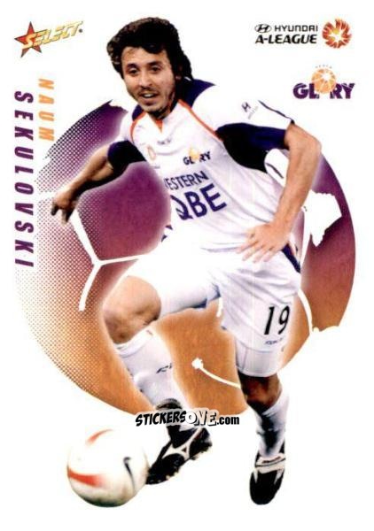 Cromo Naum Sekulovski - Hyundai A-League 2008-2009 n. 70 - Select