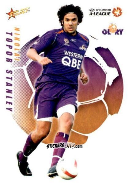 Cromo Nikolai Topor Stanley - Hyundai A-League 2008-2009 n. 71 - Select