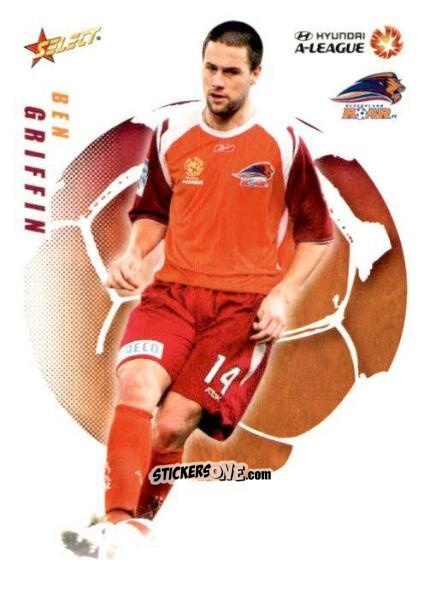 Cromo Ben Griffin - Hyundai A-League 2008-2009 n. 75 - Select