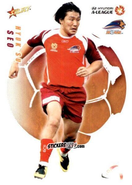Cromo Hyuk Su Seo - Hyundai A-League 2008-2009 n. 85 - Select