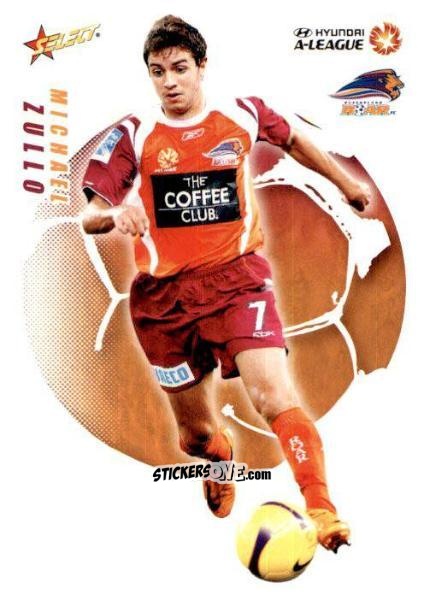 Cromo Michael Zullo - Hyundai A-League 2008-2009 n. 87 - Select
