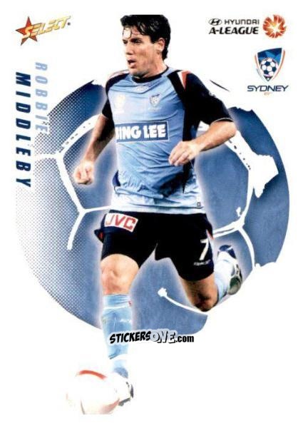 Cromo Robbie Middleby - Hyundai A-League 2008-2009 n. 96 - Select