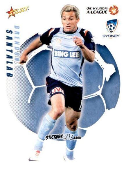 Cromo Brendon Santalab - Hyundai A-League 2008-2009 n. 98 - Select