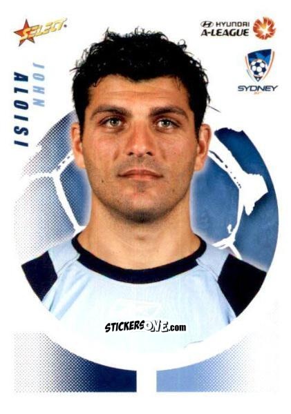 Sticker John Aloisi - Hyundai A-League 2008-2009 n. 99 - Select