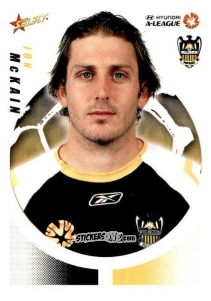 Cromo Jon McKain - Hyundai A-League 2008-2009 n. 103 - Select