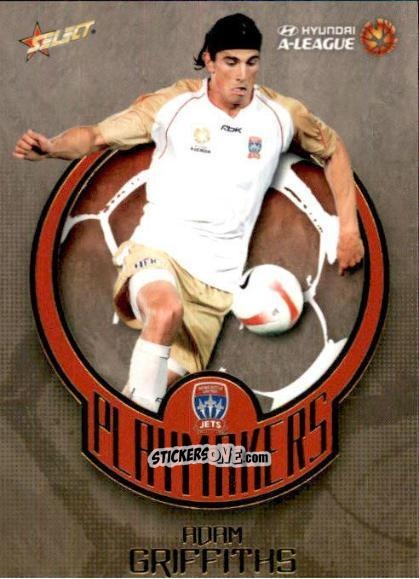 Cromo Adam Griffiths - Hyundai A-League 2008-2009 n. PM8 - Select
