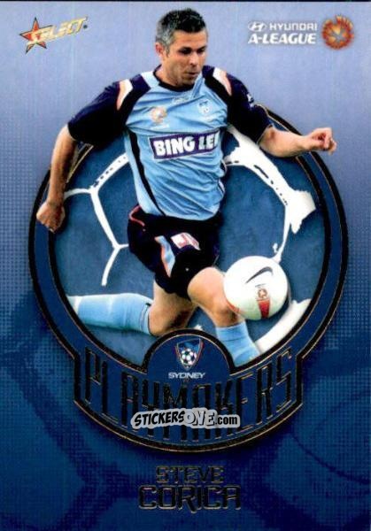 Sticker Steve Corica - Hyundai A-League 2008-2009 n. PM13 - Select