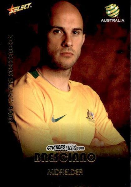 Cromo Mark Bresciano - Hyundai A-League 2008-2009 n. SR8 - Select