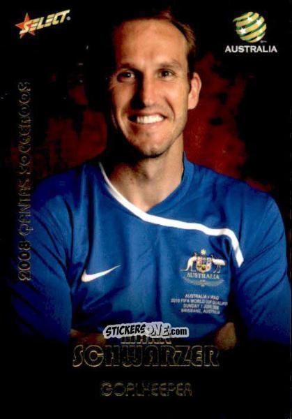 Cromo Mark Schwarzer - Hyundai A-League 2008-2009 n. SR11 - Select