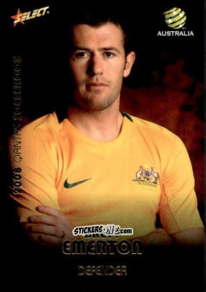 Figurina Brett Emerton - Hyundai A-League 2008-2009 n. SR13 - Select