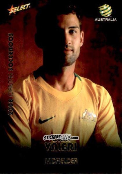 Sticker Carl Valeri - Hyundai A-League 2008-2009 n. SR15 - Select