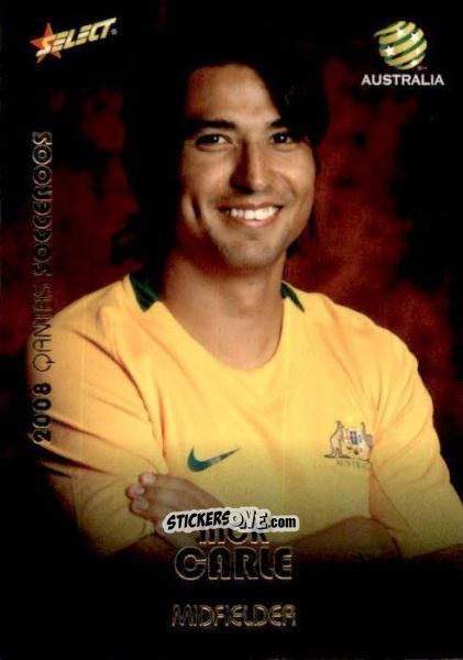 Figurina Nick Carle - Hyundai A-League 2008-2009 n. SR19 - Select