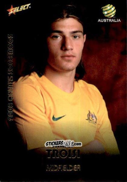 Cromo James Troisi - Hyundai A-League 2008-2009 n. SR27 - Select
