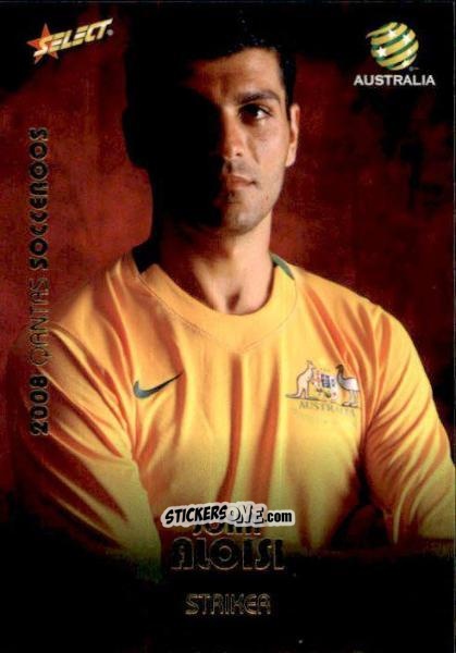 Sticker John Aloisi - Hyundai A-League 2008-2009 n. SR30 - Select