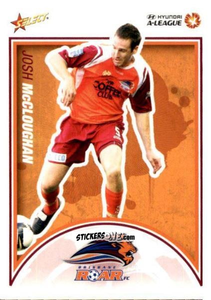 Cromo Josh McCloughan - Hyundai A-League 2009-2010 n. 18 - Select