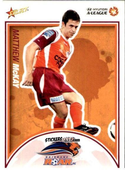 Cromo Matthew McKay - Hyundai A-League 2009-2010 n. 19 - Select