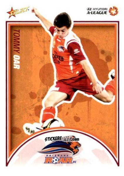 Sticker Tommy Oar - Hyundai A-League 2009-2010 n. 23 - Select