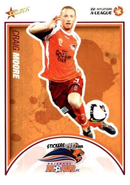Cromo Craig Moore - Hyundai A-League 2009-2010 n. 24 - Select