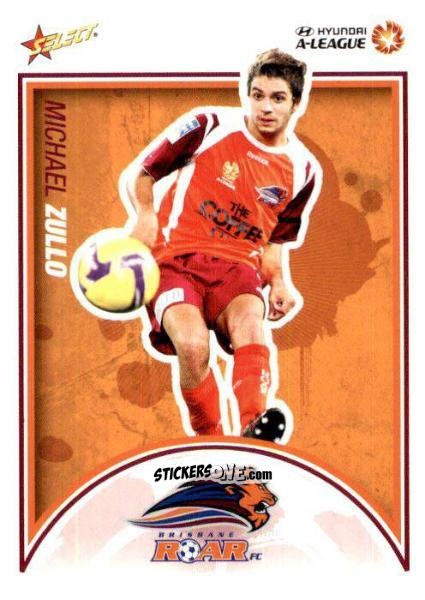 Cromo Michael Zullo - Hyundai A-League 2009-2010 n. 25 - Select