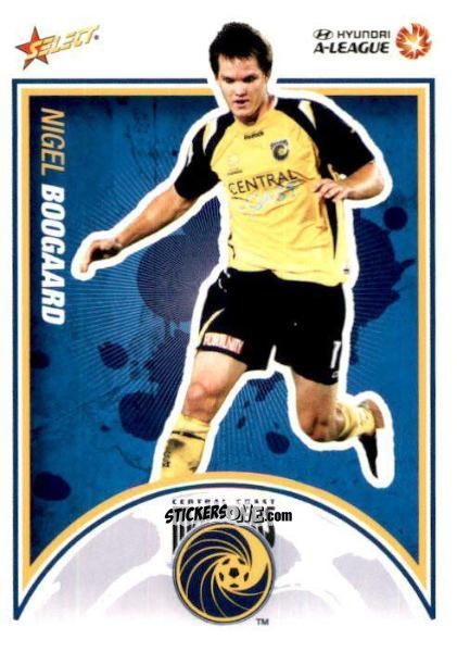 Cromo Nigel Boogaard - Hyundai A-League 2009-2010 n. 29 - Select