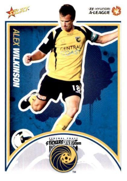 Cromo Alex Wilkinson - Hyundai A-League 2009-2010 n. 37 - Select