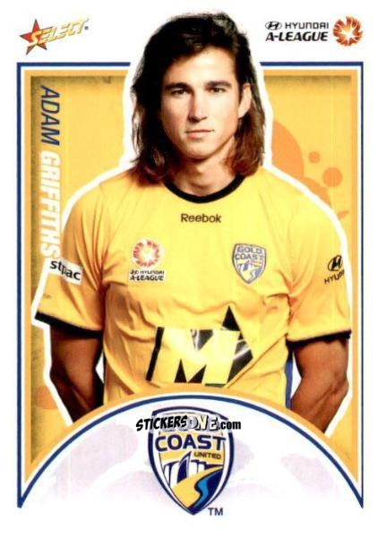 Cromo Adam Griffiths - Hyundai A-League 2009-2010 n. 42 - Select