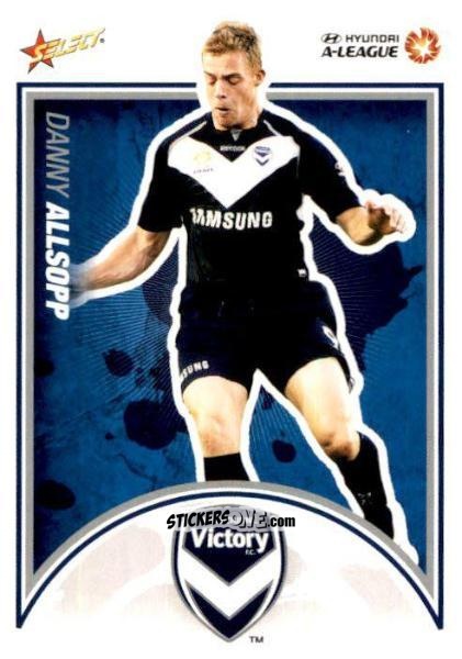 Cromo Danny Allsopp - Hyundai A-League 2009-2010 n. 51 - Select